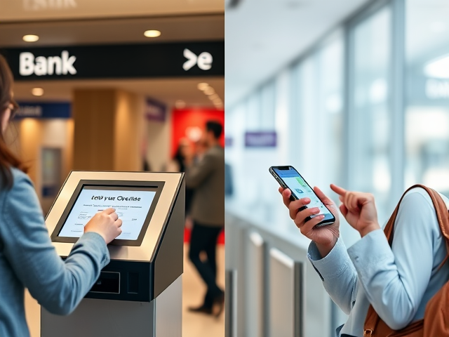 Hybrid Queue System for Banks
