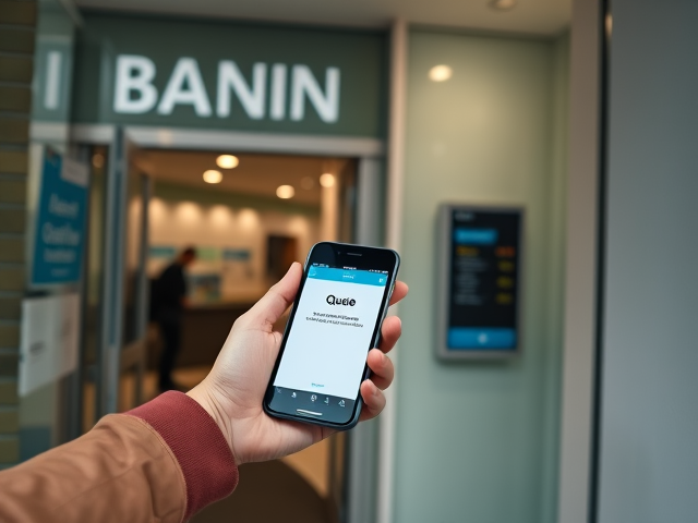 Virtual Queue System for Banks
