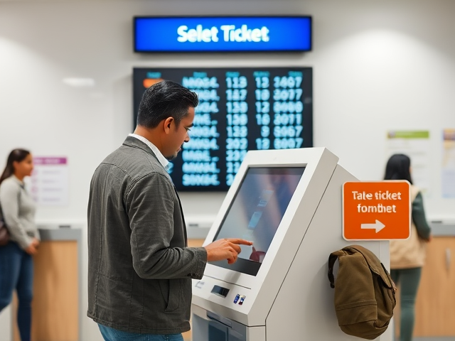 Digital Display Kiosks for Queue Management