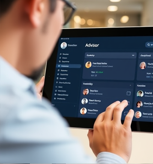 QueueBee appointment booking system for financial advisors