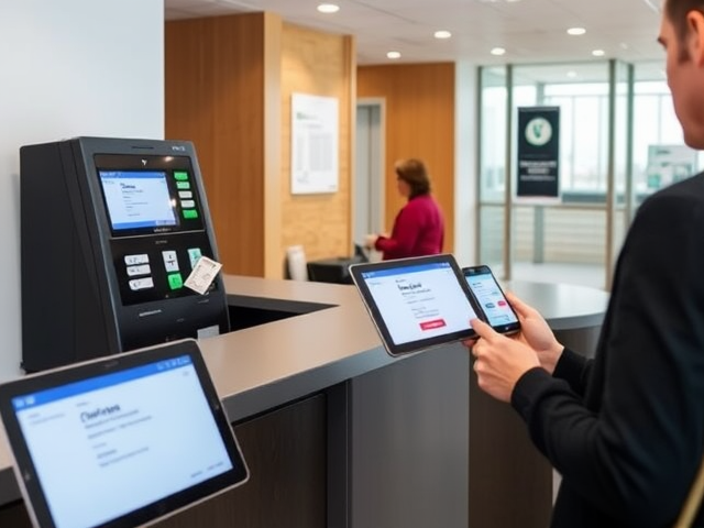 Hybrid Queue System for Insurance Offices