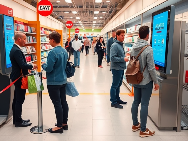 Hybrid Queue System for Retail