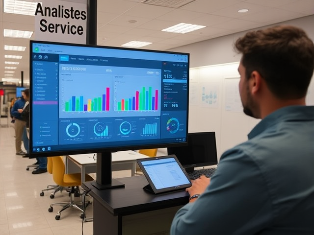 Staff Efficiency with Queue Management System