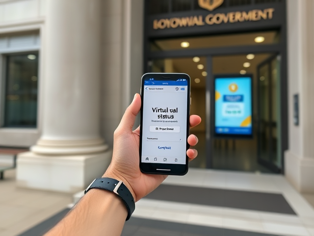 Virtual Queue System for Government Offices