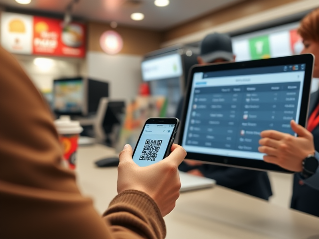 Virtual Queue System for Fast Food