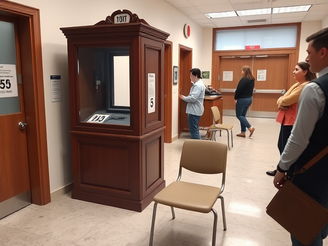 Physical Queue System for Government Offices