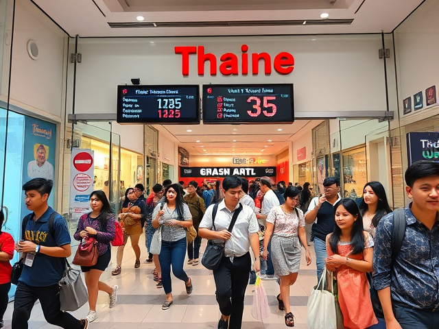 ระบบจัดการคิวสำหรับศูนย์การค้าในประเทศไทย